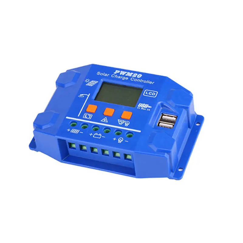 Automatic Recognition SD 24V 20A PWM Charge Controller
