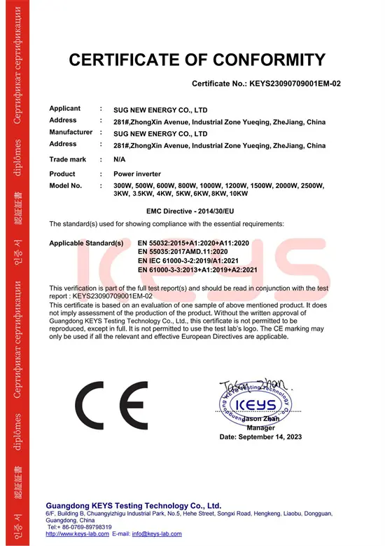 SGPE-Power_Inverter-EMC-20230ox
