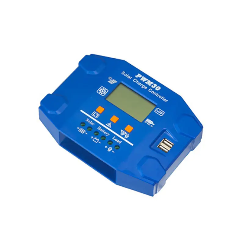 Constant Current SD 30A PWM Solar Charge Controller 12/24V