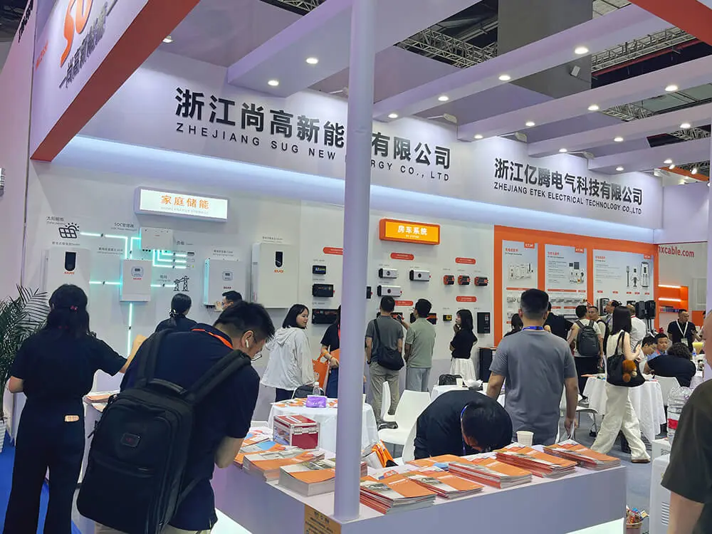SUG's lithium battery energy storage system for household applications at the 2025 SNEC PV POWER & ES EXPO