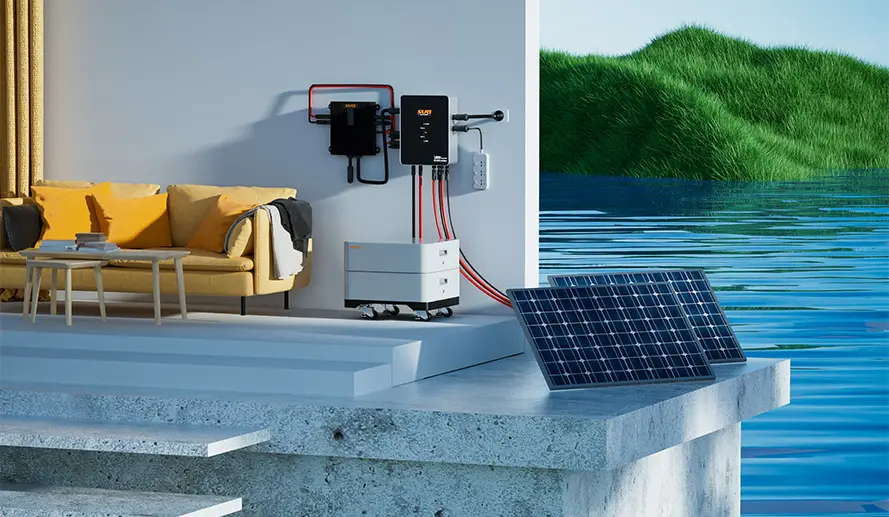 Balcony Micro Inverter With Energy Storage